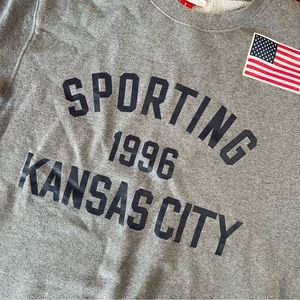 mitchell & ness sporting kc sweatshirt 🇺🇸
